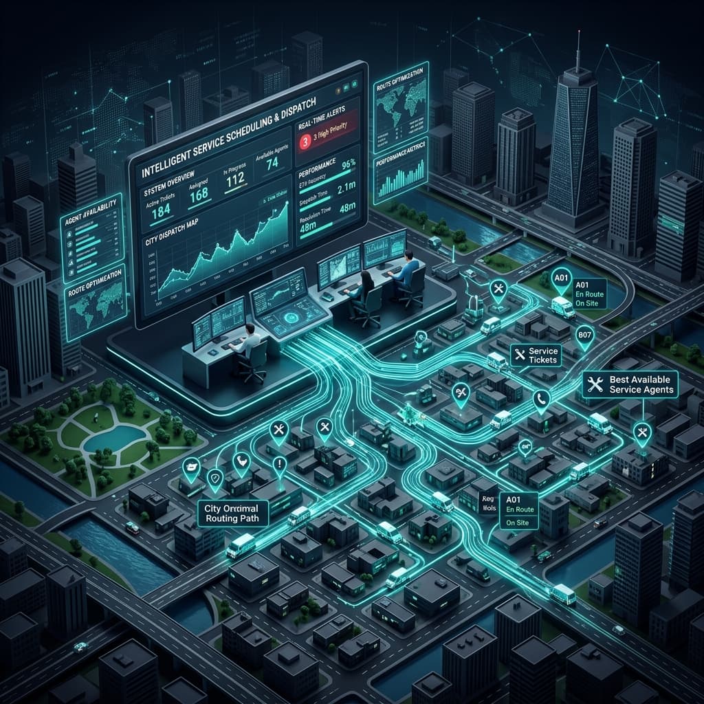 Service Ticketing Interface